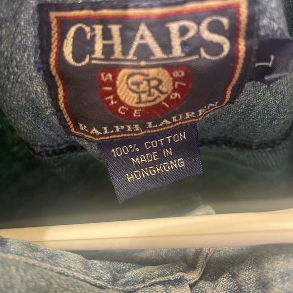 Chaps denim print tee - Picture 2 of 3